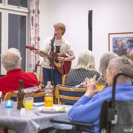 Musik i caféen